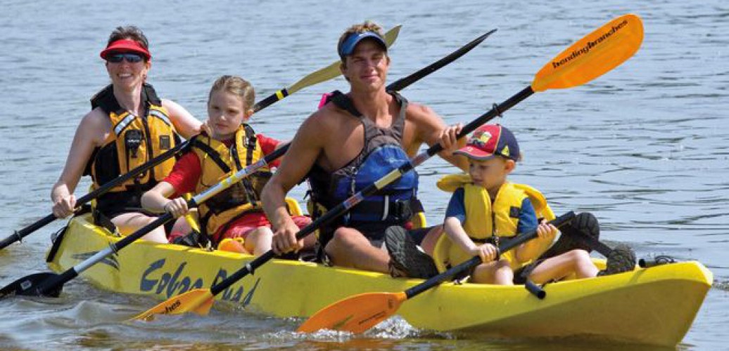 Kayak oder Kanu mieten / Kayak Evasion