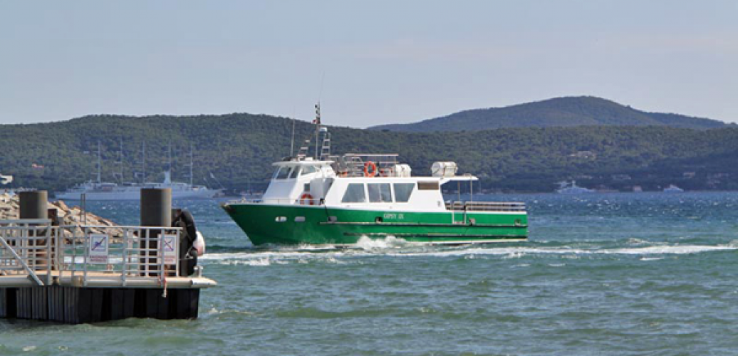 Mit dem Bateau Vert nach Saint Tropez