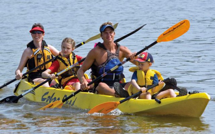 Kayak oder Kanu mieten / Kayak Evasion