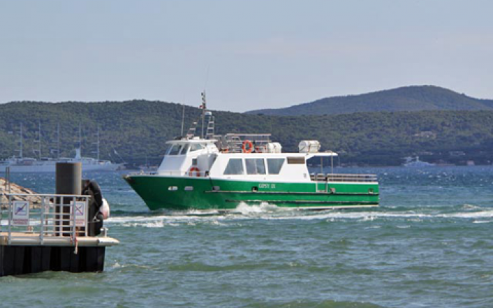 Mit dem Bateau Vert nach Saint Tropez