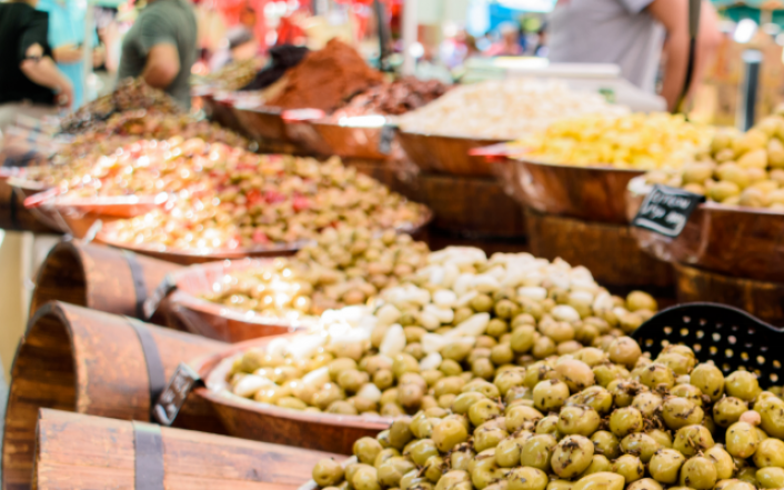 Provencaalse markt St Tropez