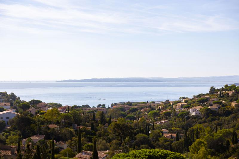 Blick auf den Golf von Saint Tropez