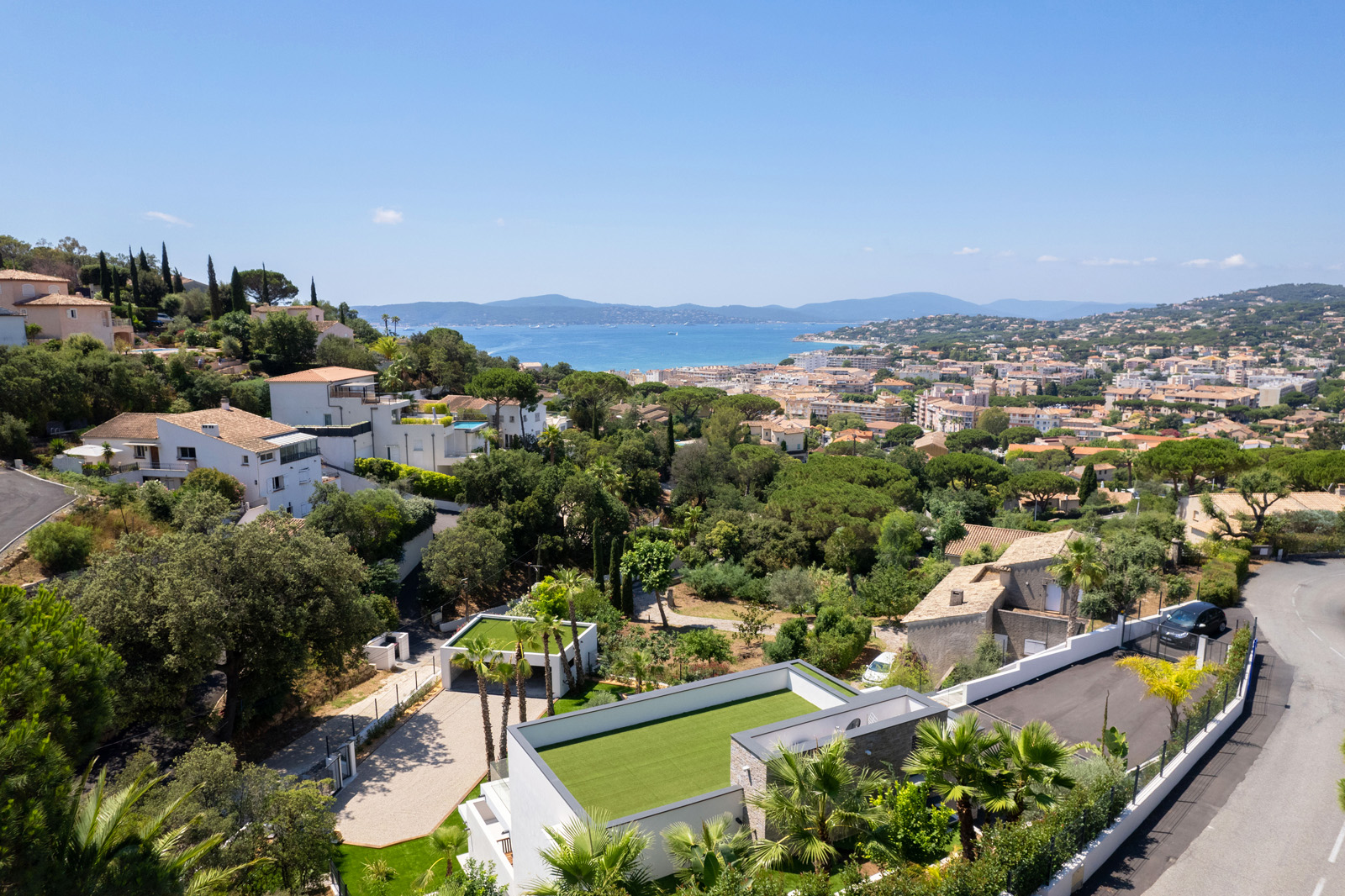Aussicht Meer Villa Verdagne Sainte Maxime