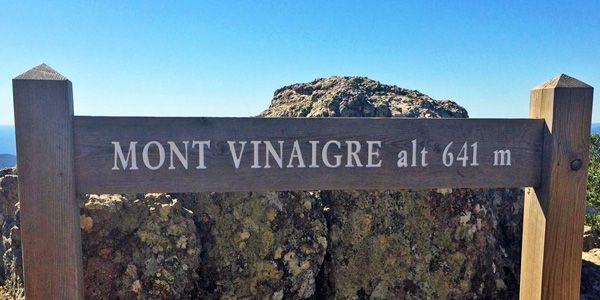 Wandelen naar Mont Vinaigre